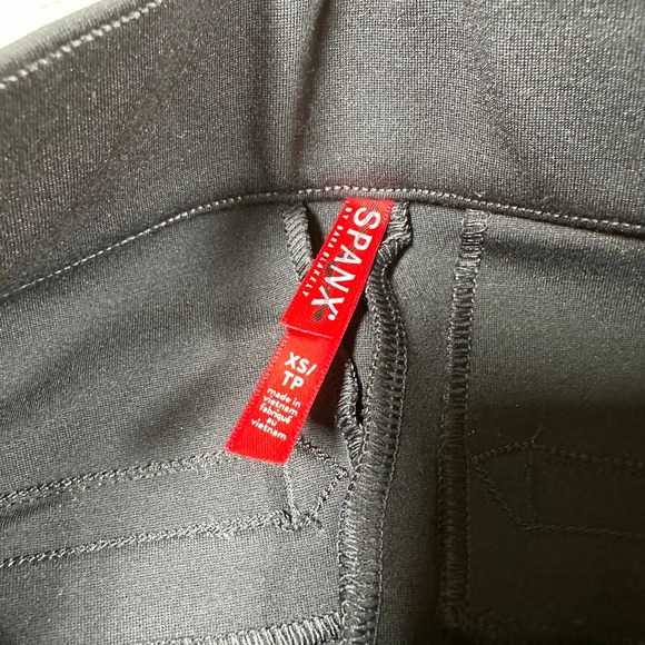 Spanx The Perfect Black Pant Backseam Skinny Women's Size XS New Without Tags - Picture 3 of 8